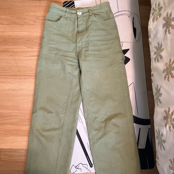 Jesse Kamm Handy Pants in Shrub 0 - Picture 2 of 7